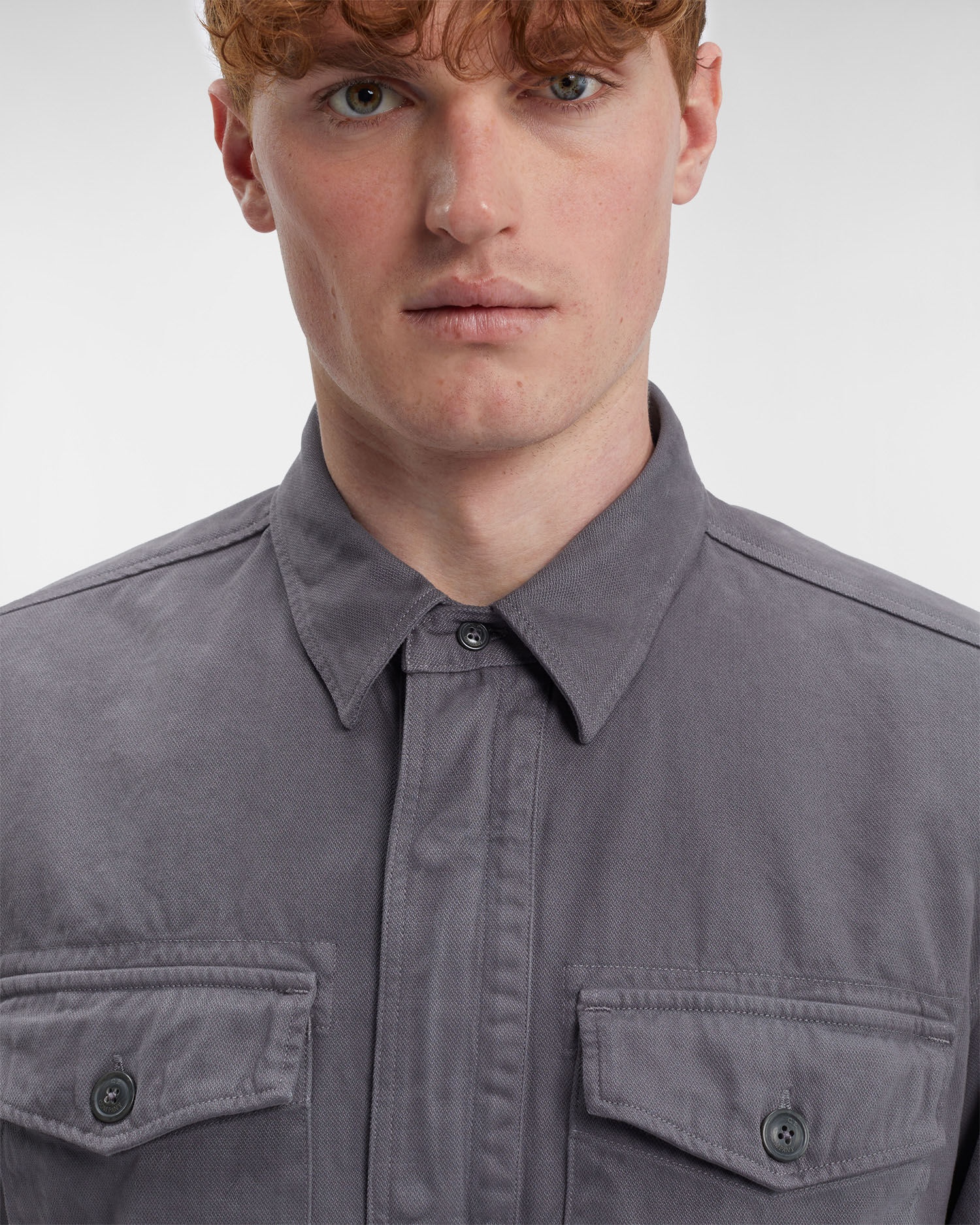 Military Twill Emerized Pocket Shirt - 5