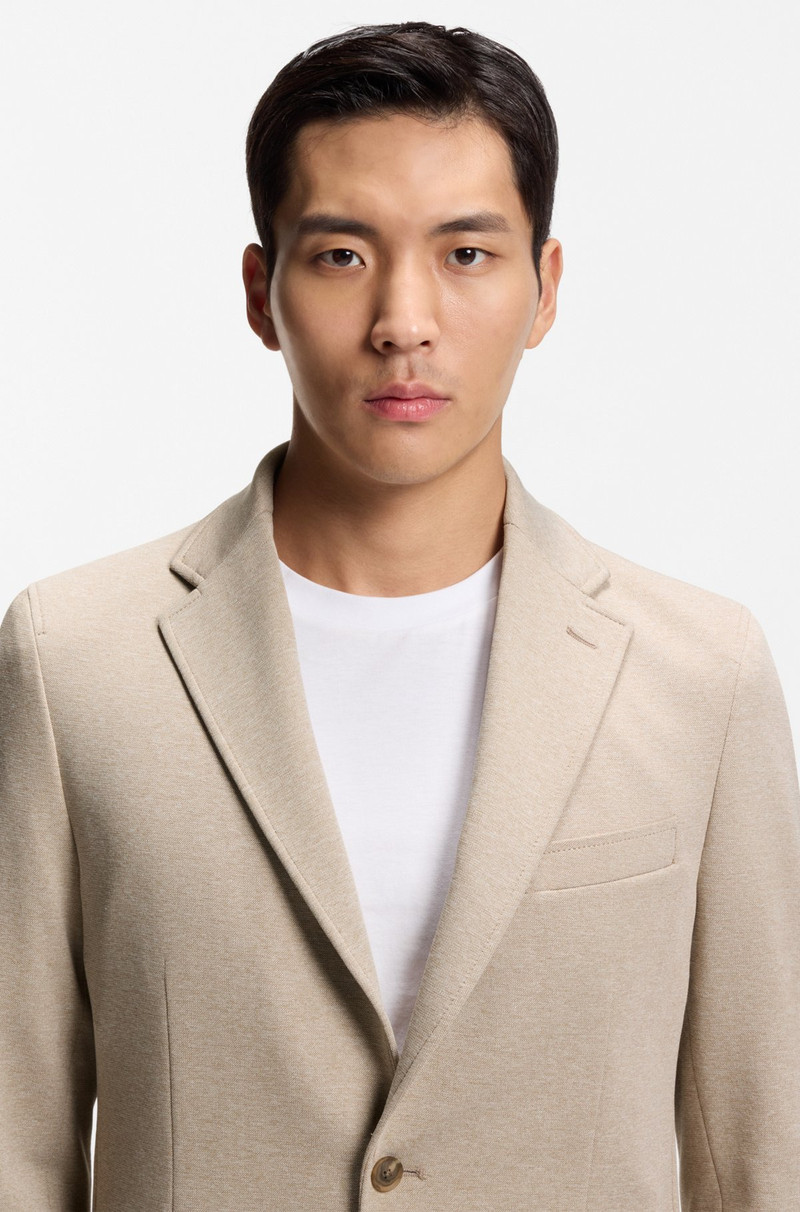 SLIM-FIT JACKET WITH INTEGRATED HOODIE 5
