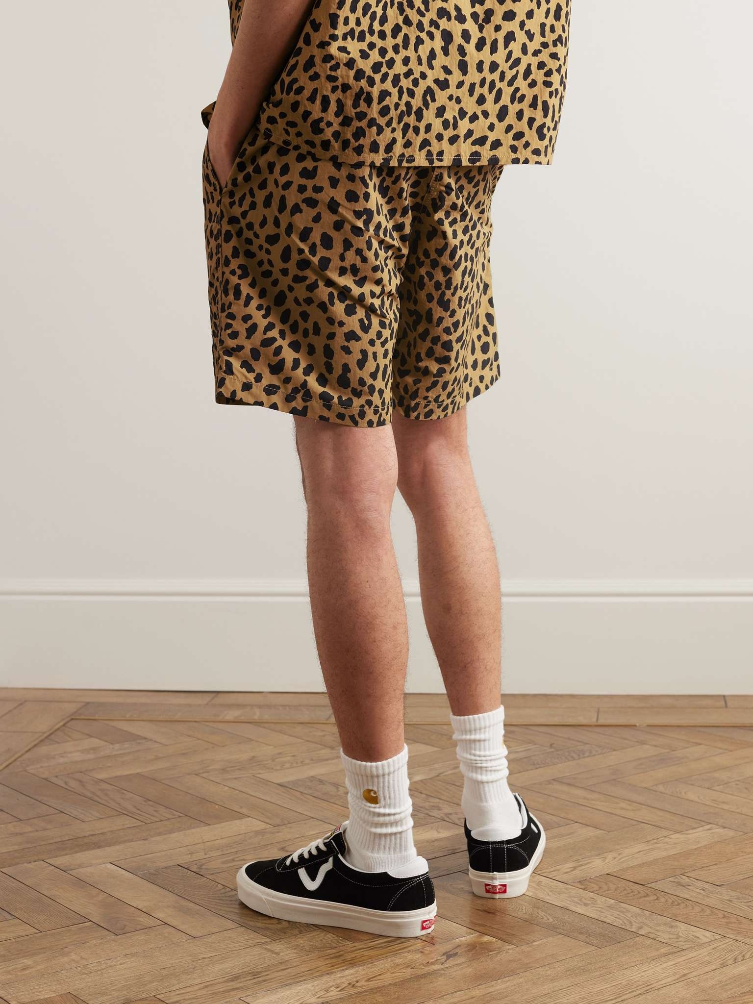 + Gramicci Straight-Leg Belted Leopard-Print Nylon Shorts - 5