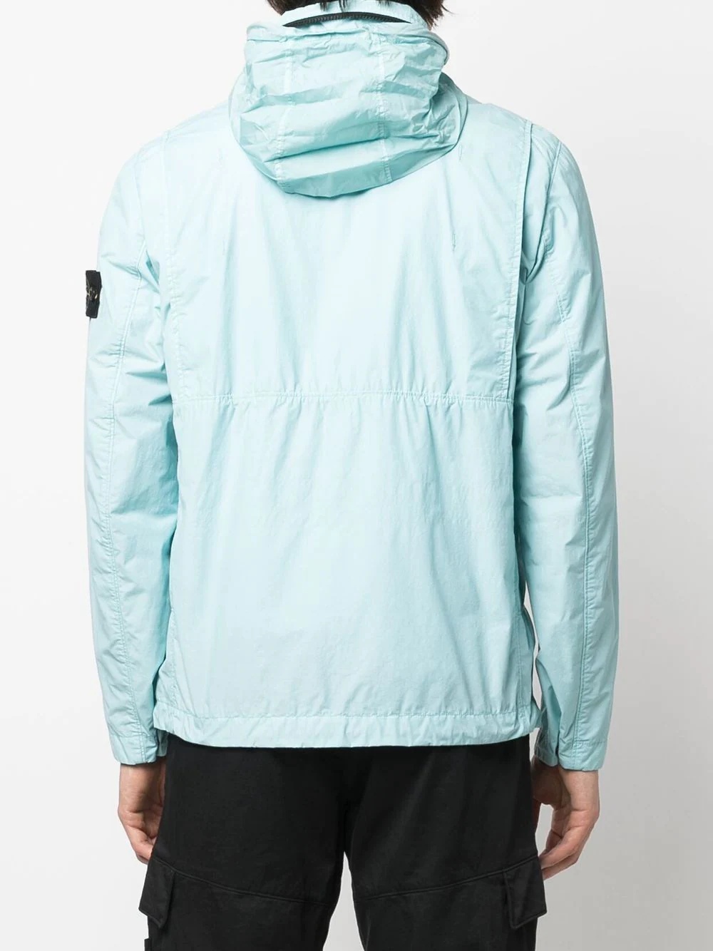 Compass-patch zip-up jacket - 4