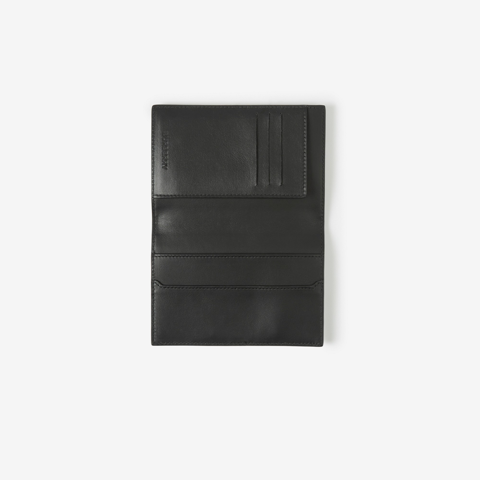 Coordinates Print Leather Passport Holder - 4