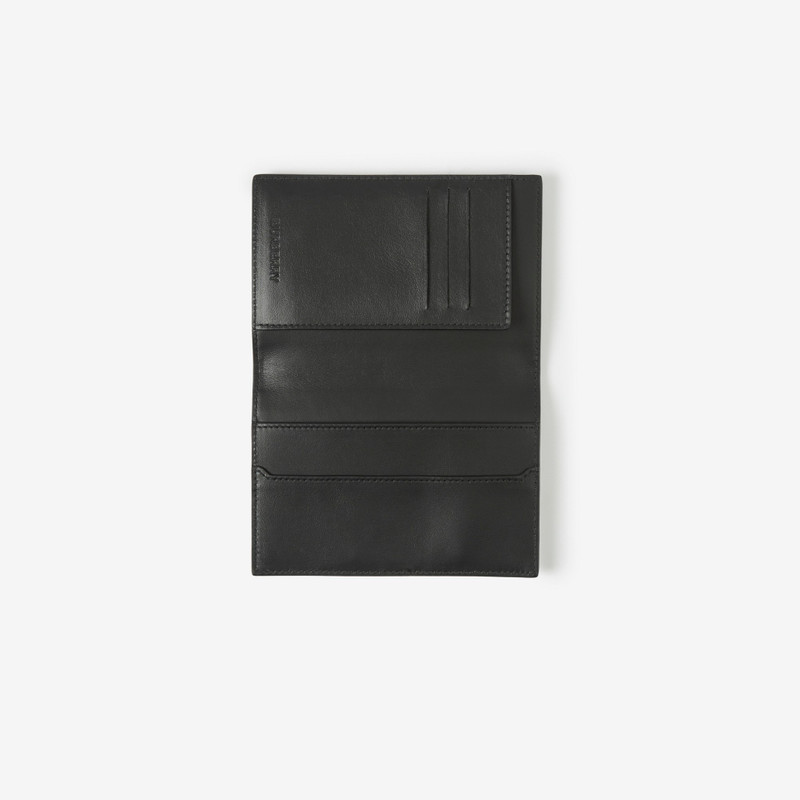 Coordinates Print Leather Passport Holder 4
