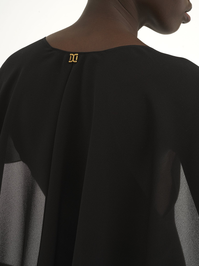 CAPE TOP IN SILK GEORGETTE 6