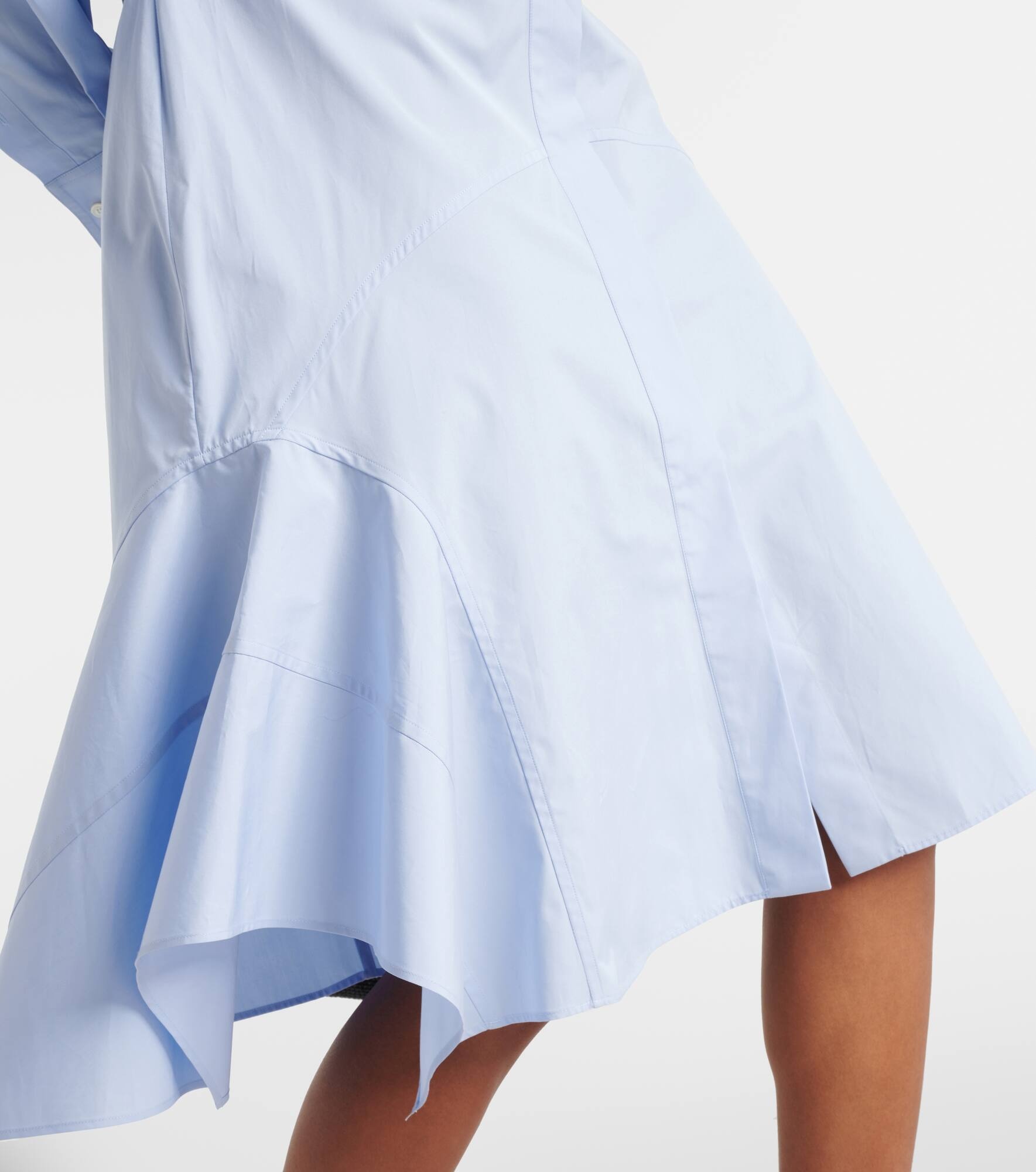 Cotton shirt dress - 5
