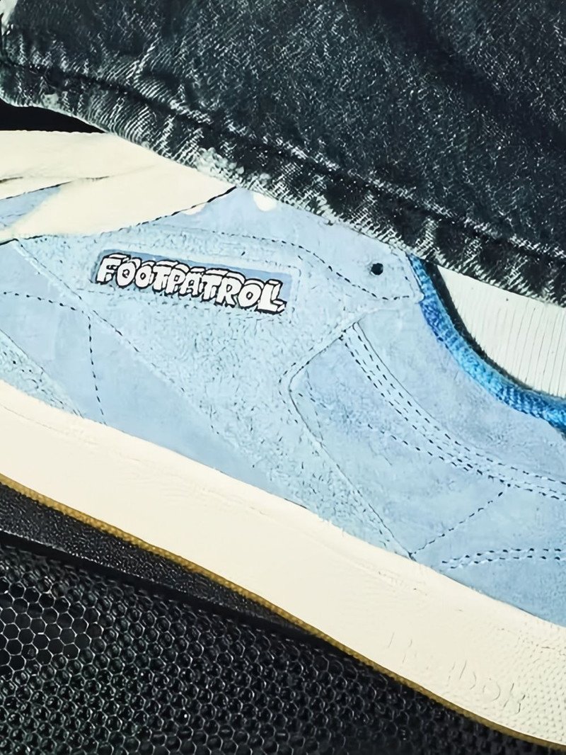 x Footpatrol Club C "Blue Denim" sneakers 5