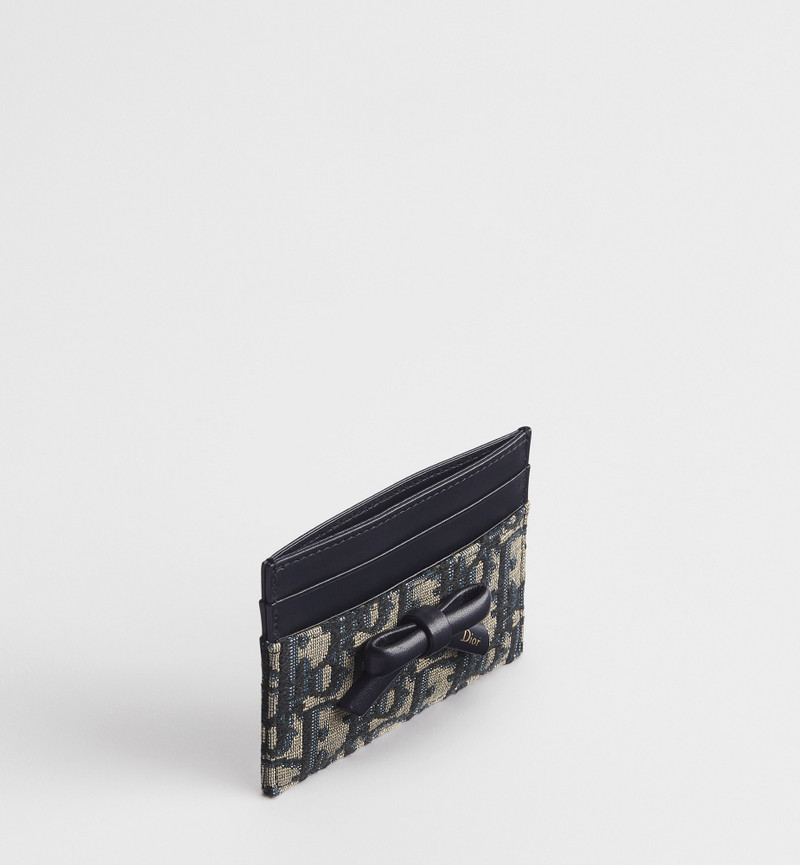 Dior Dior Oblique Bow Freesia Card Holder outlook