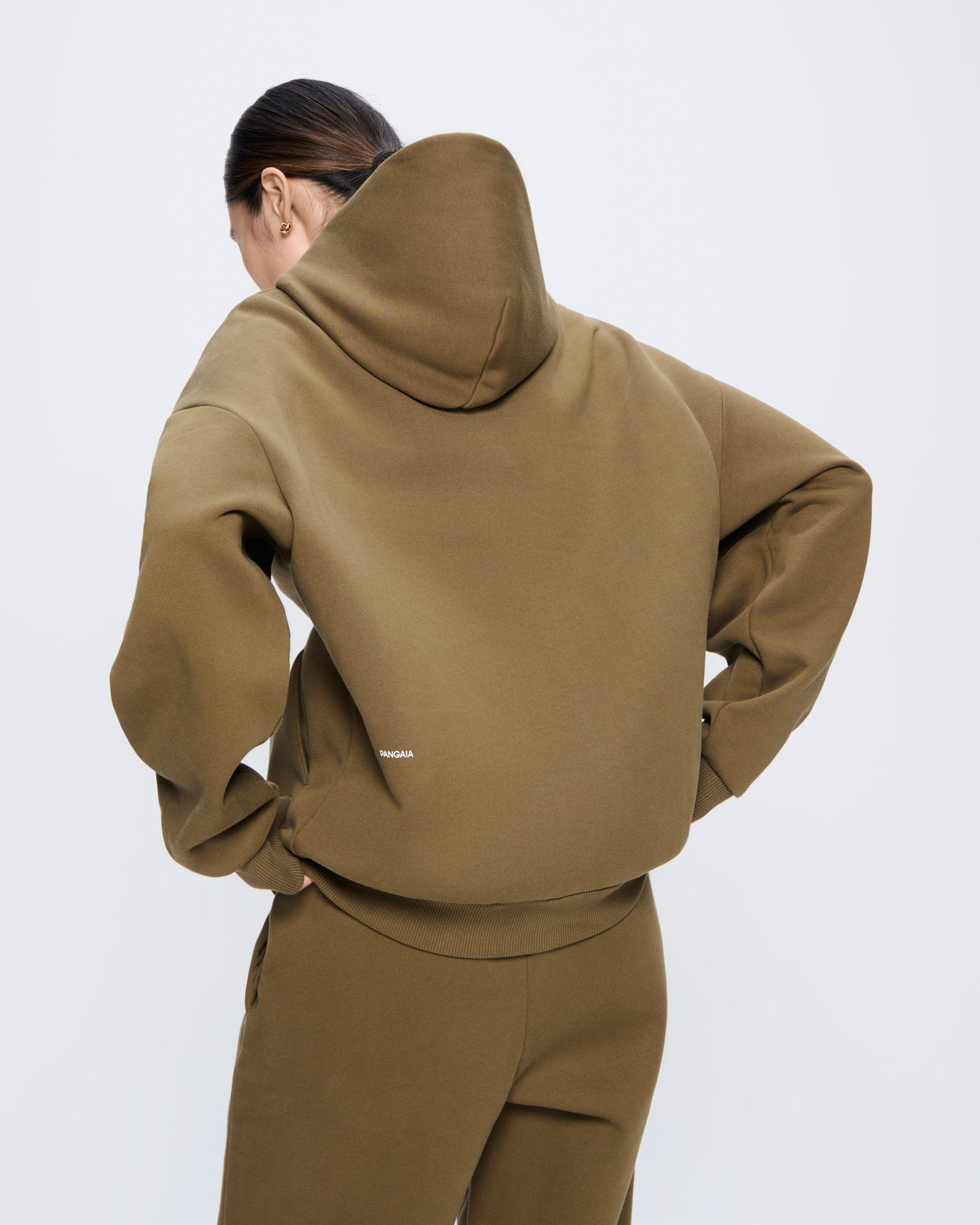 Womens 365 Heavyweight Hoodie - Soil Brown - 4