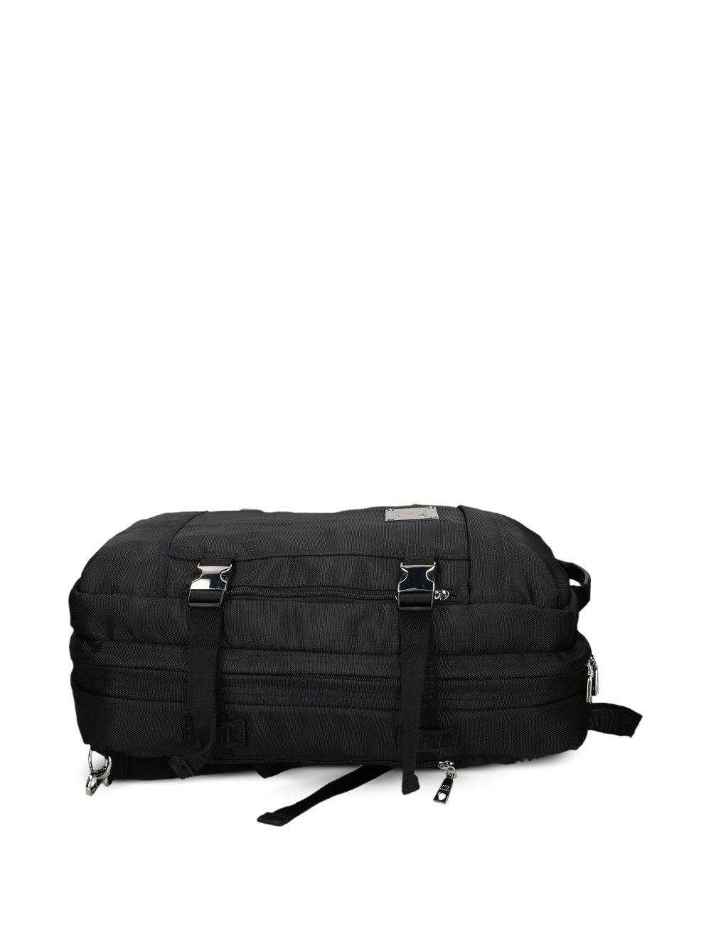 logo-plaque backpack - 4