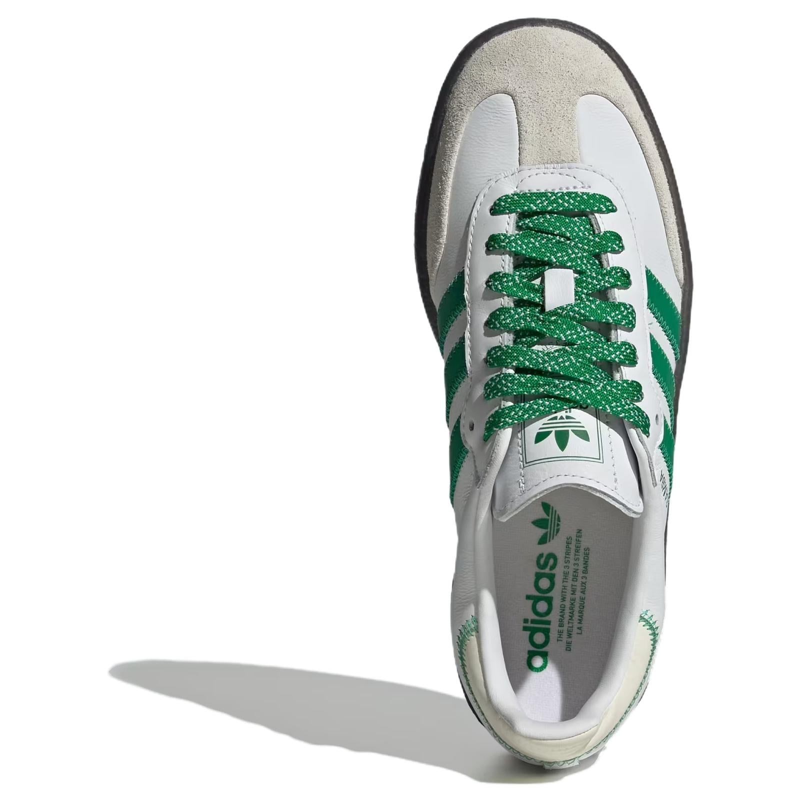 (WMNS) adidas Sambae 'Cloud White Green' IE9105 - 5