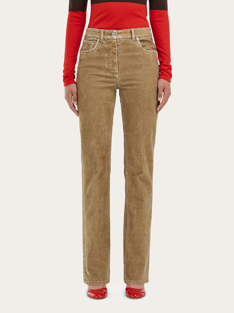 FERRAGAMO Five pocket trouser outlook