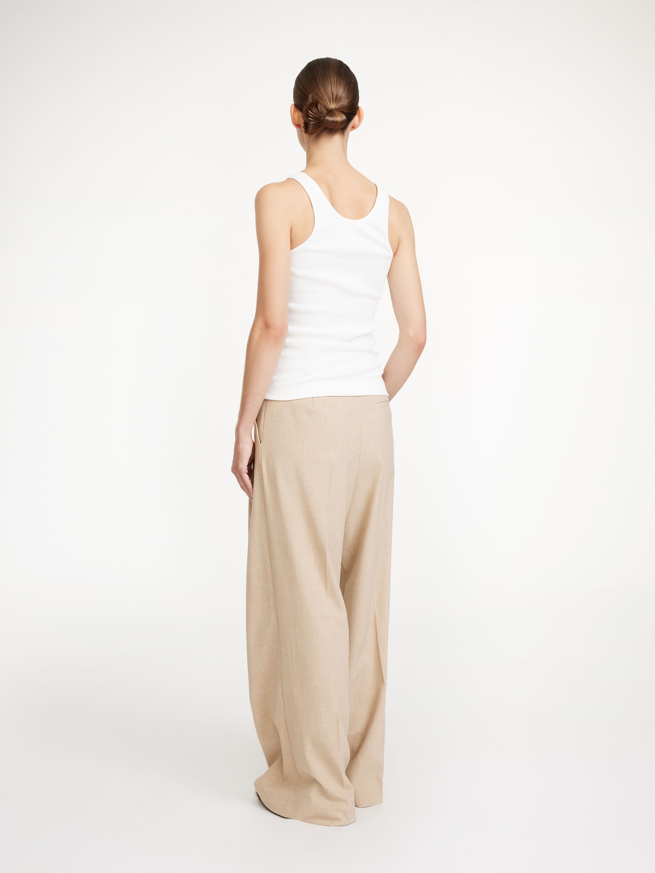 BY MALENE BIRGER Cymbaria high-waist trousers | REVERSIBLE
