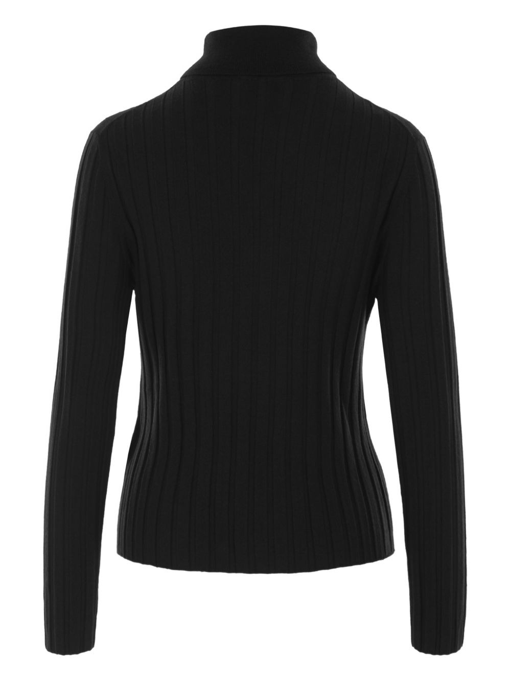 ribbed turtleneck sweater - 2