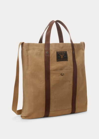 RRL by Ralph Lauren Leather-Trim Canvas Tote outlook