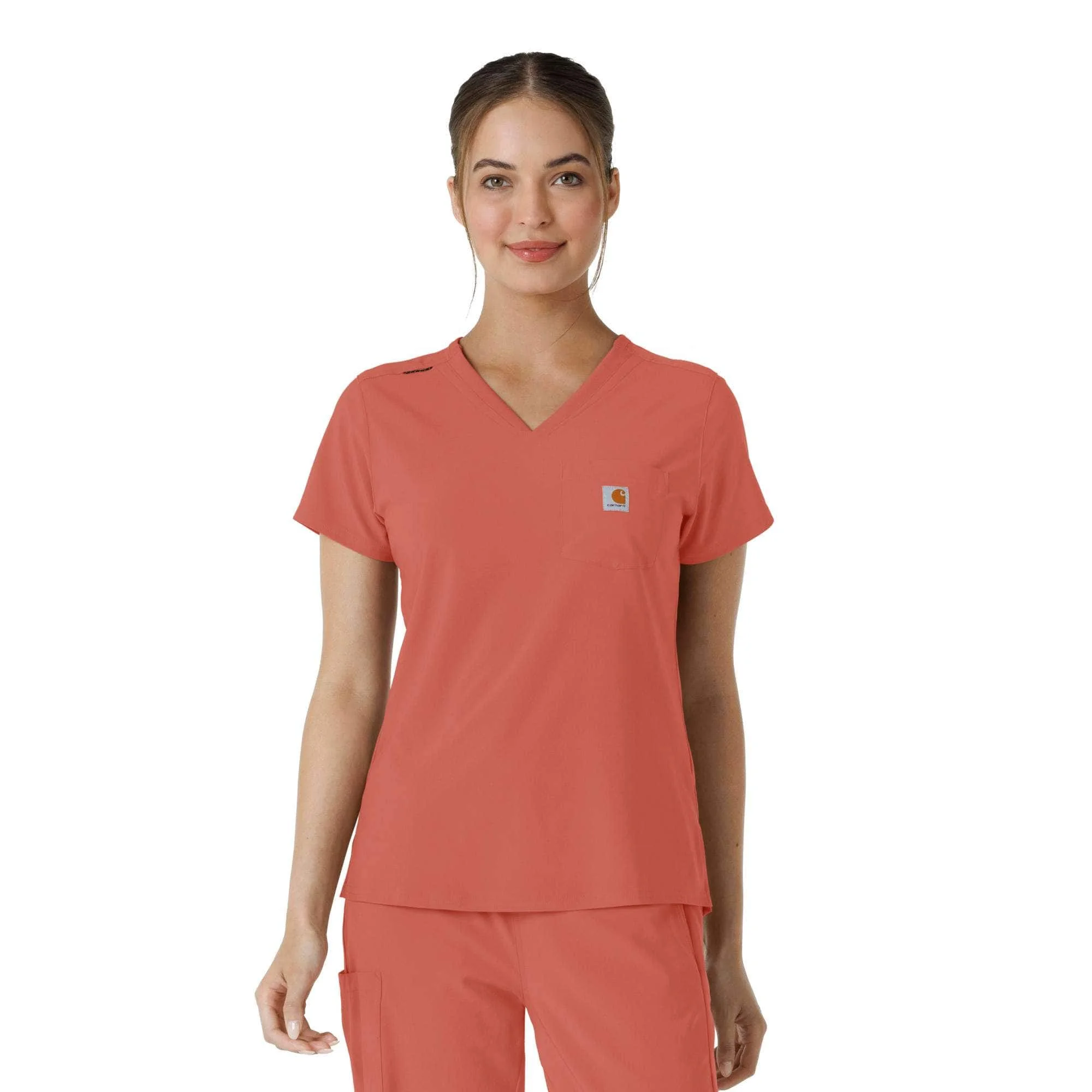 Women's Force Cross-Flex Tuck-In Scrub Top - 1