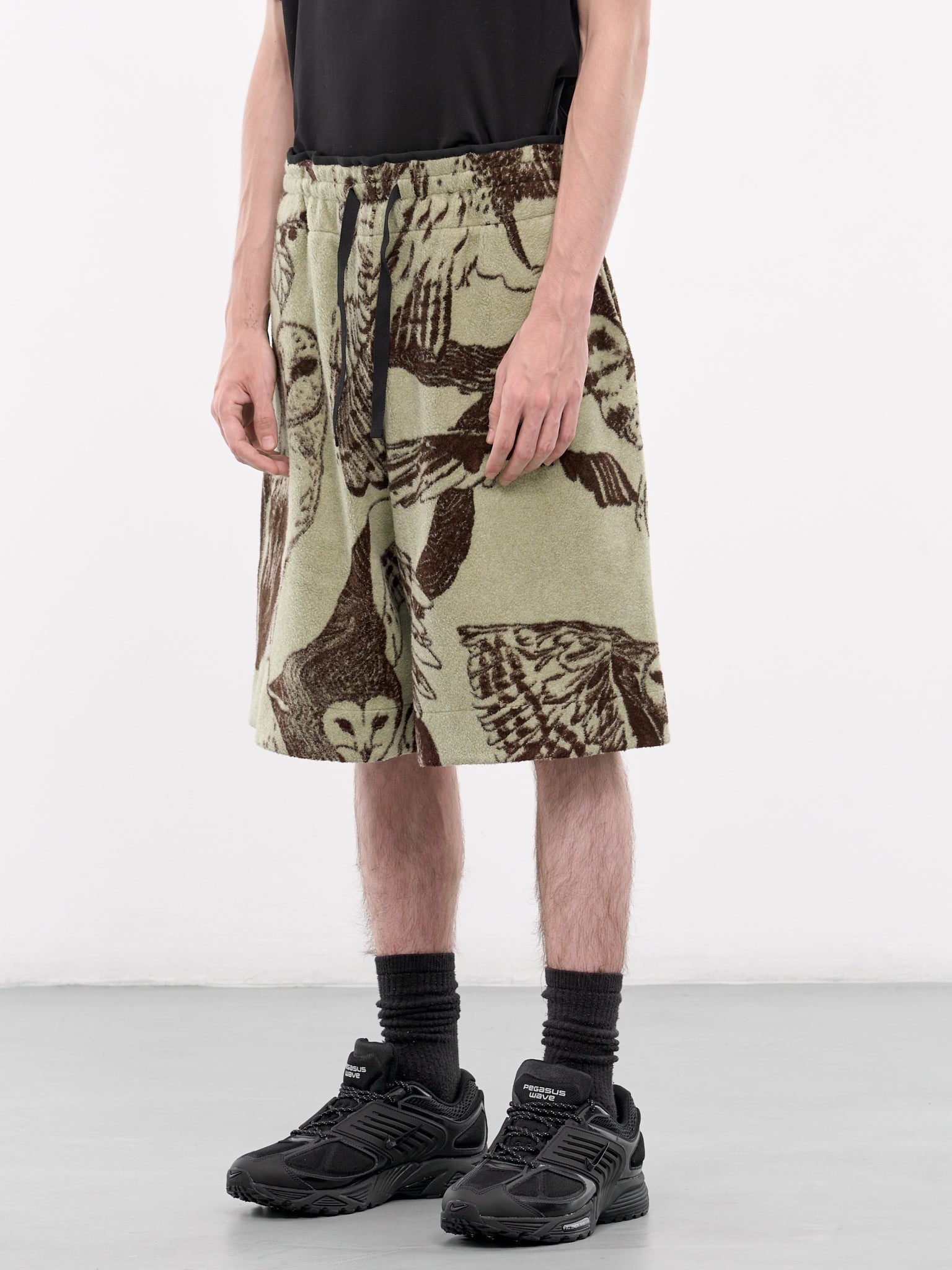 Graphic Fleece Shorts - 2