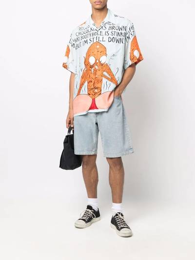 WACKO MARIA x Neck Face graphic-print shirt outlook