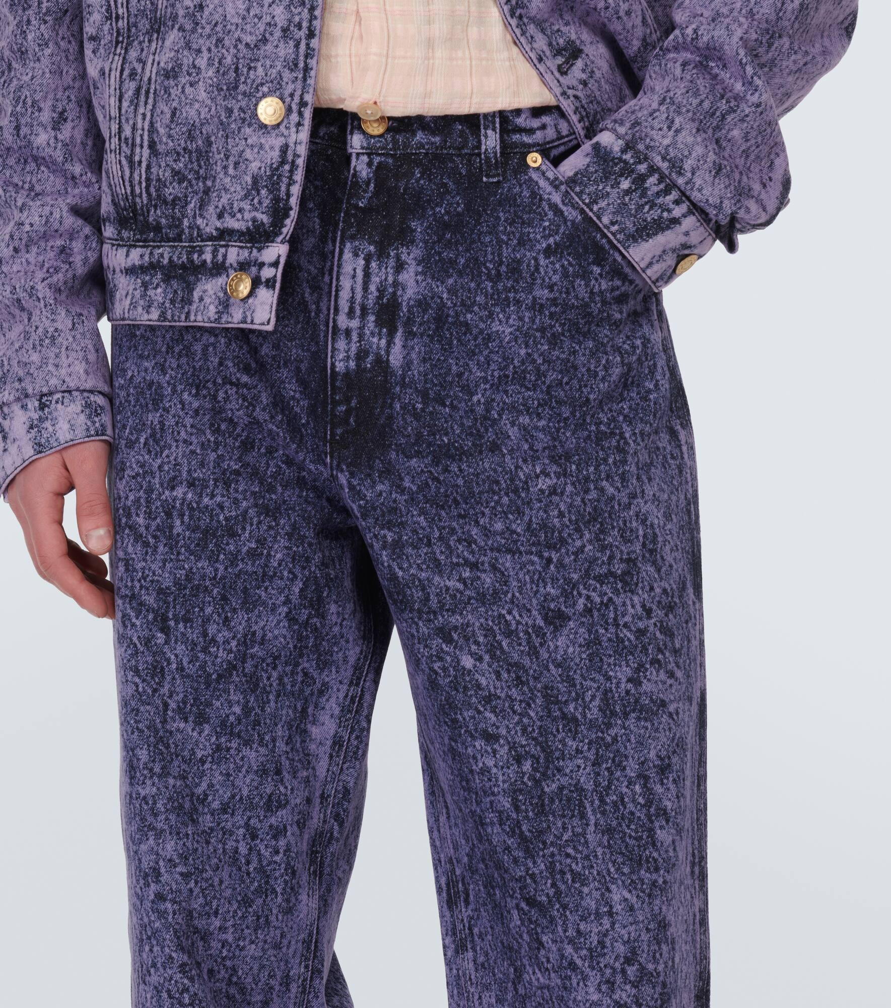 Low-rise straight jeans - 5