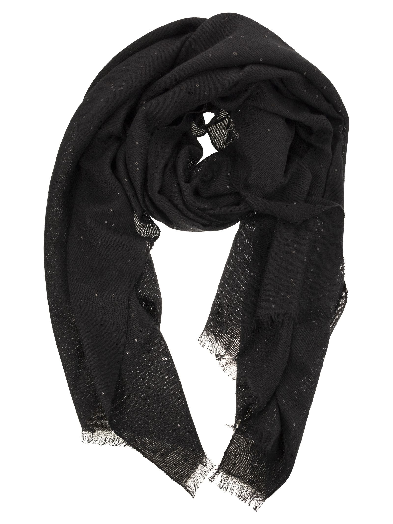 Brunello Cucinelli Women Diamond Cashmere And Silk Scarf - 1