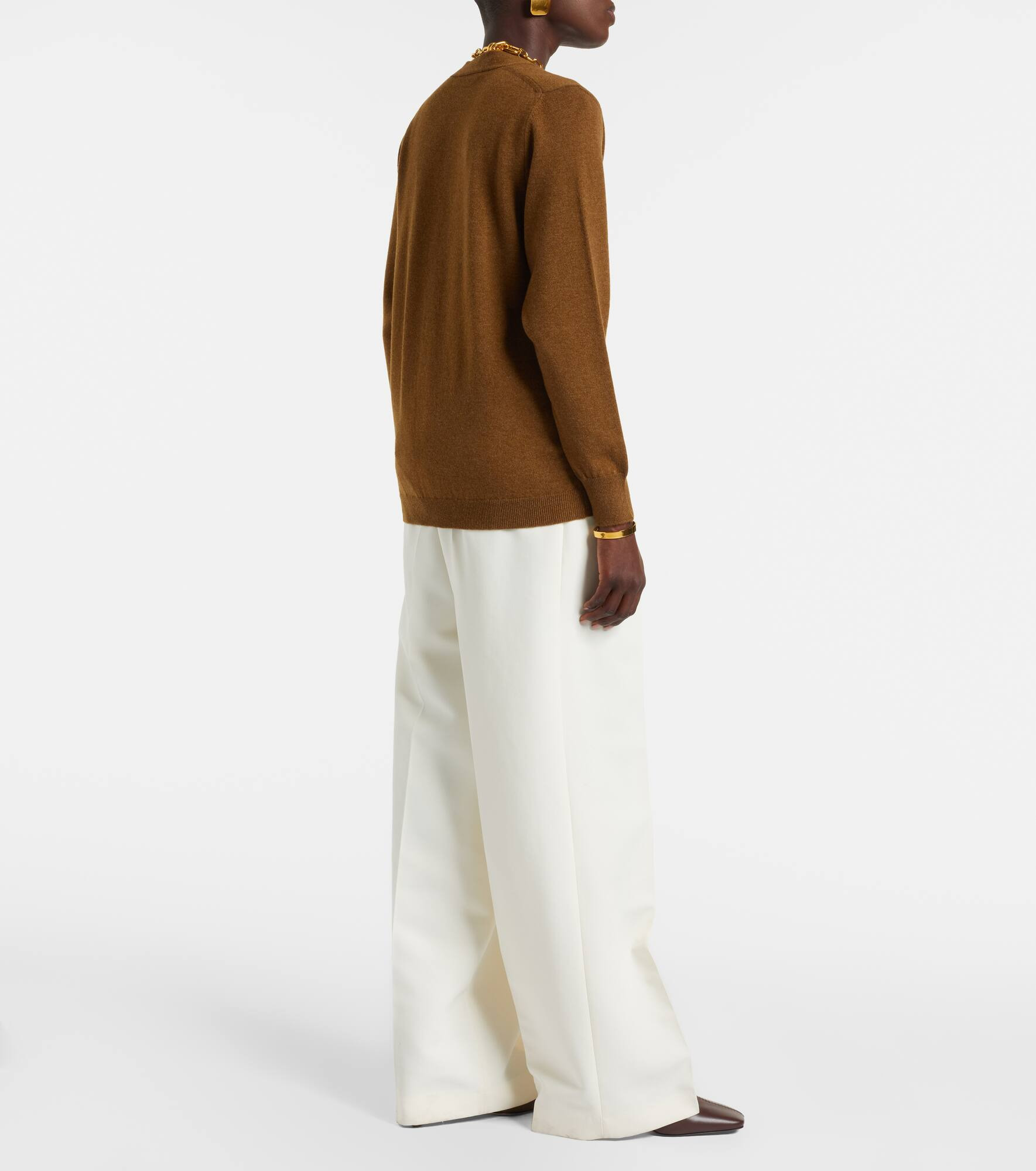 Highland wool and cashmere cardigan - 3