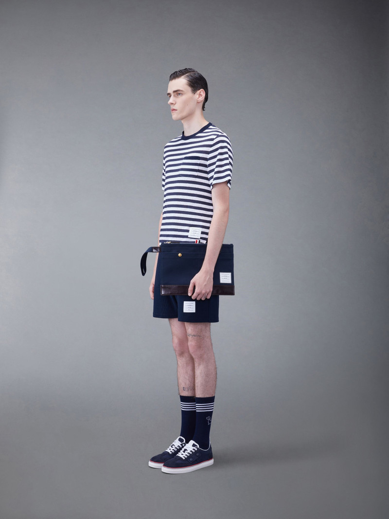 Cotton Canvas Snap Pocket Pouch 3