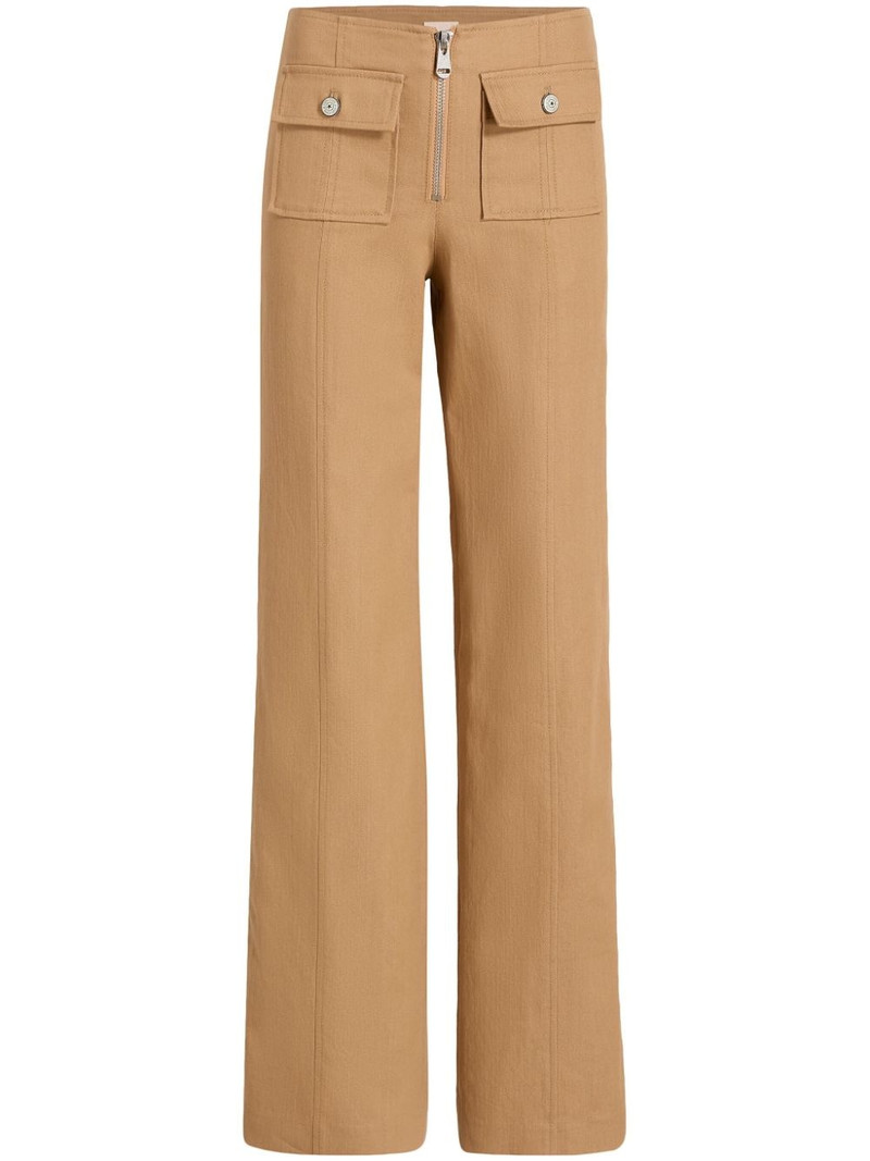 Azure wide-leg trousers 1