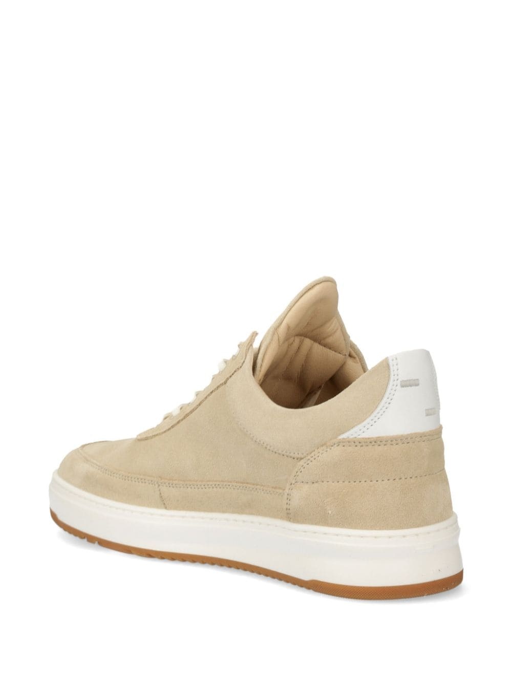 suede low-top sneakers - 3