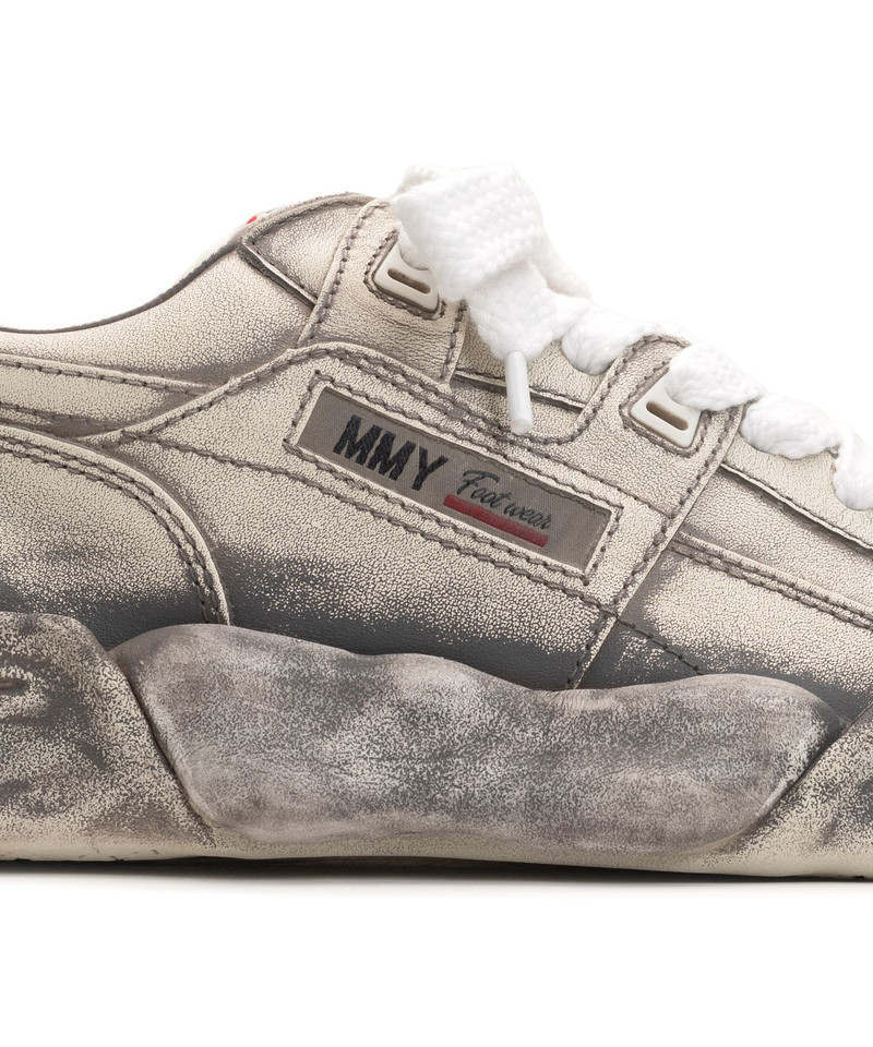 "PARKER" OG Sole Faded Effect Leather Low-top Sneaker 18