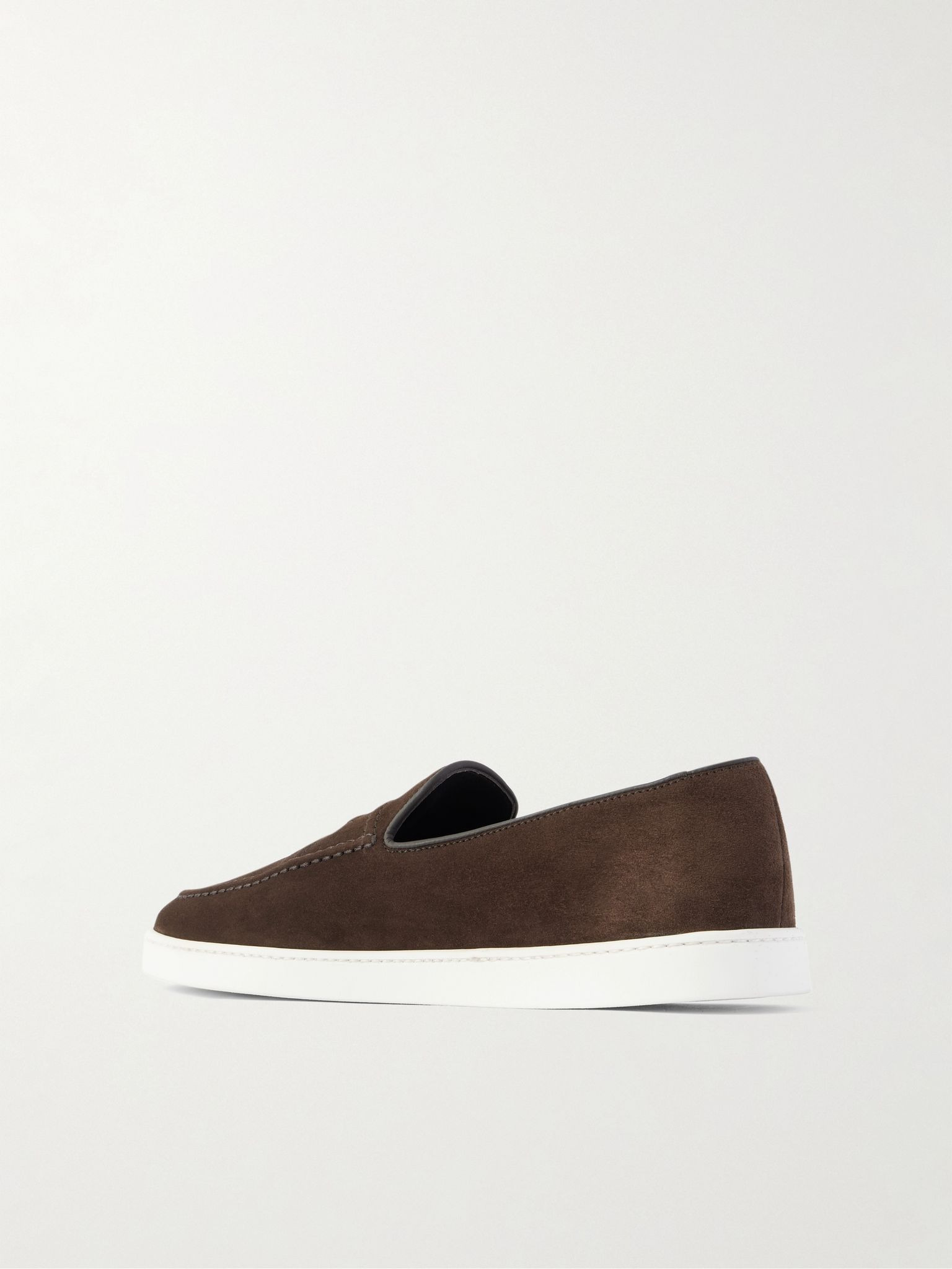 Peebles Suede Loafers Dark brown - 4