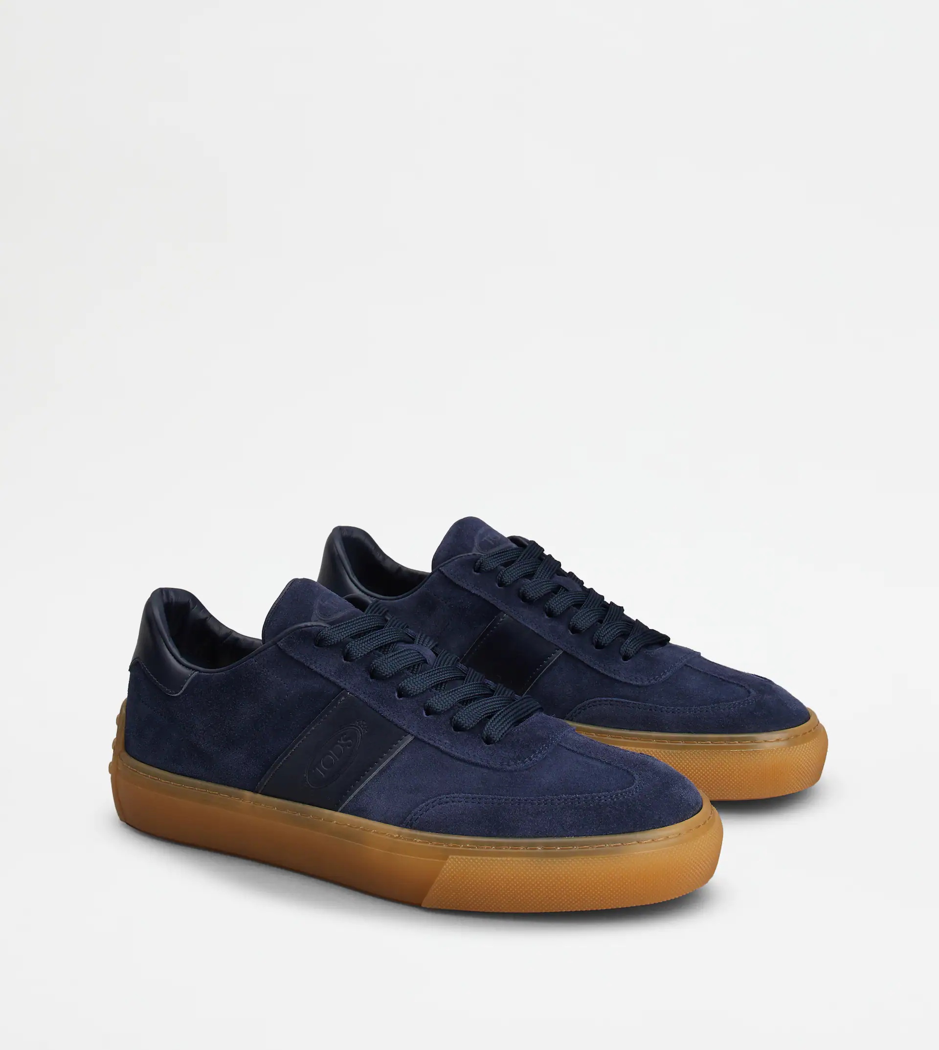 TOD'S SNEAKERS IN SUEDE - BLUE - 3