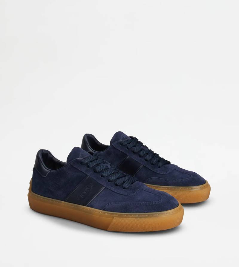 TOD'S SNEAKERS IN SUEDE - BLUE 3
