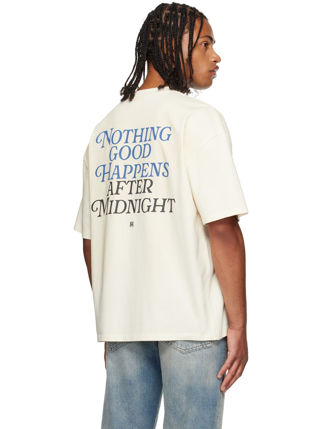 Off-White 'AMIRI Nights' Oversized T-shirt - 3