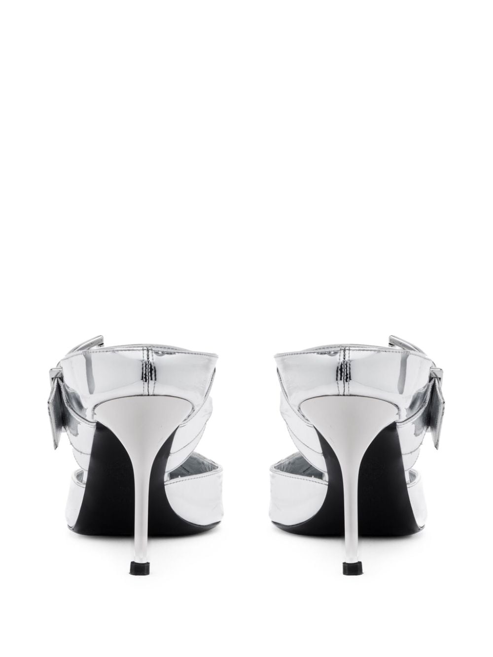 Punk metallic mules - 3