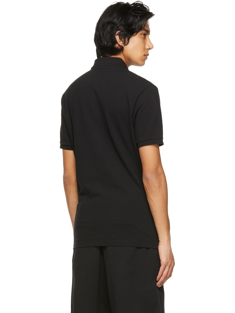 Black & White Double Question Mark Polo 3