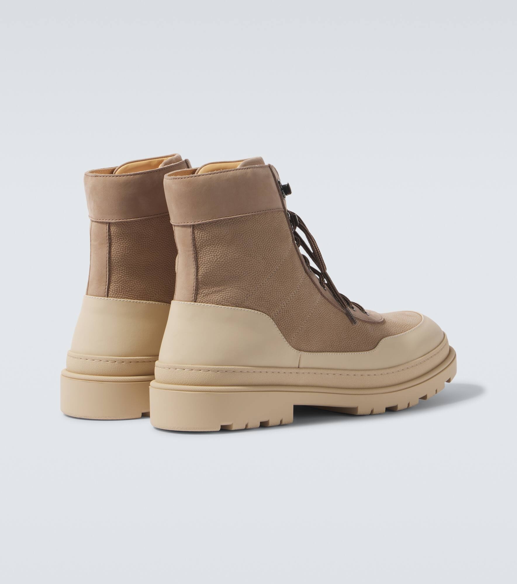 Leather hiking boots - 6