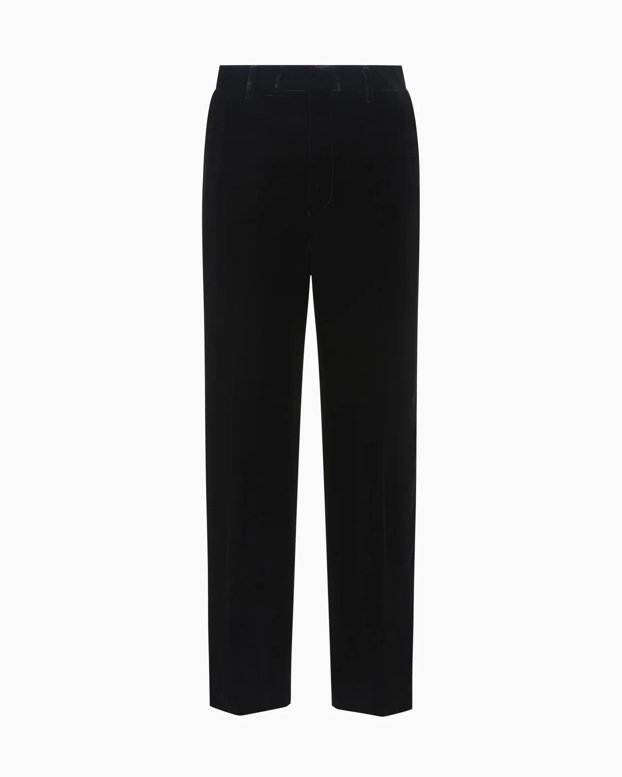 ICON SMOOTH VELVET TROUSERS - 1