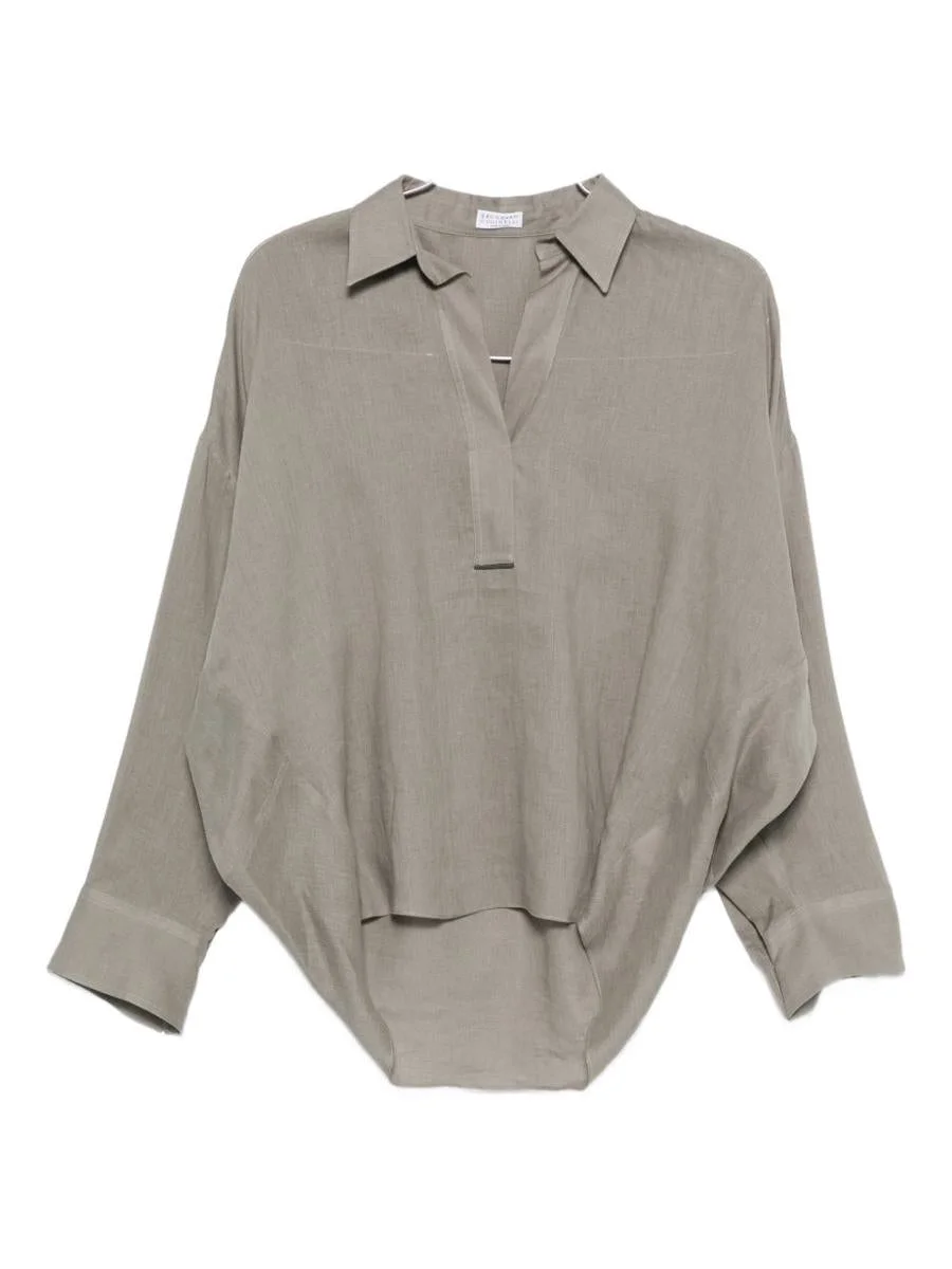 Brunello Cucinelli Linen Shirt - 1