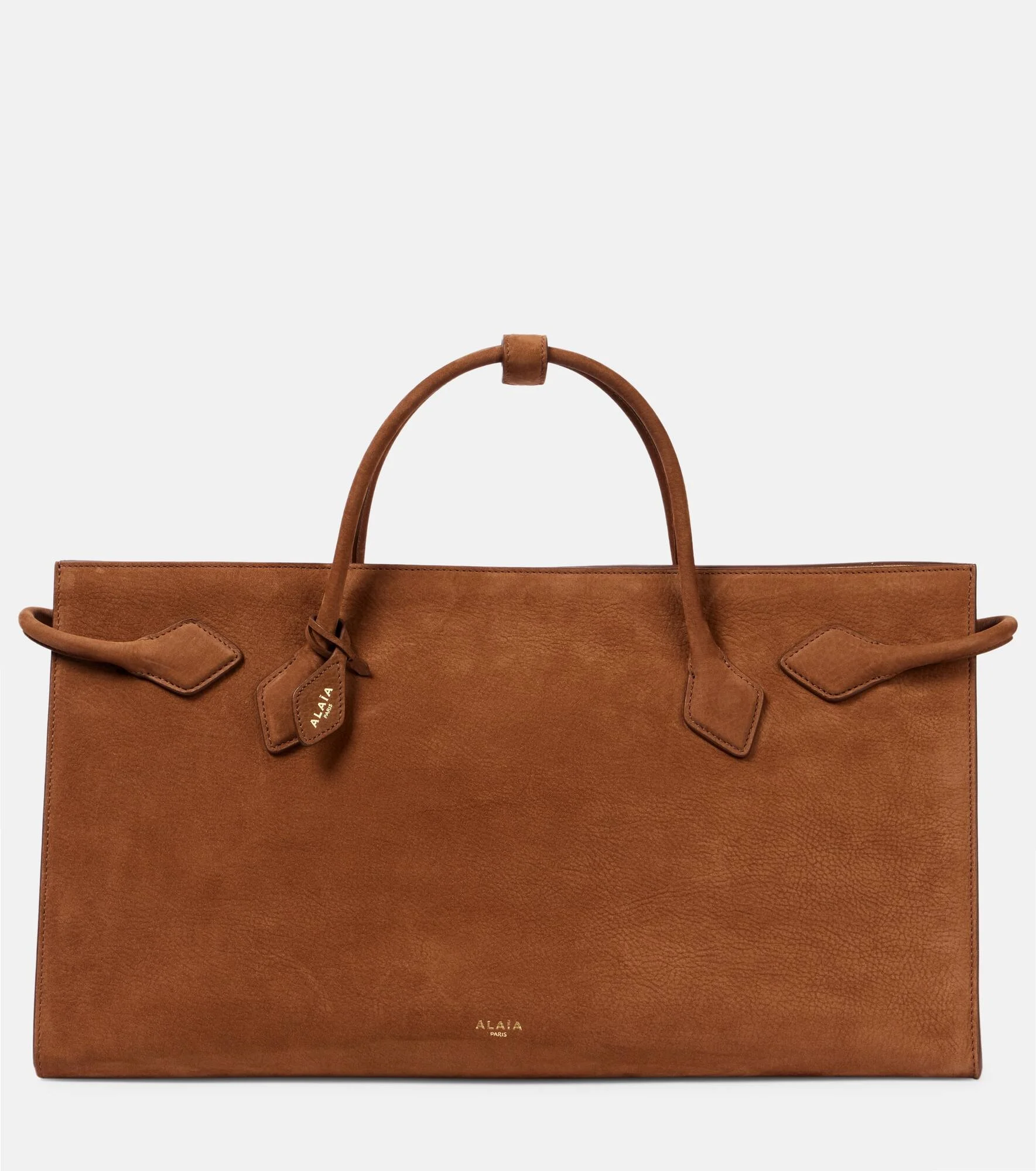 Le Teckel suede tote bag - 1