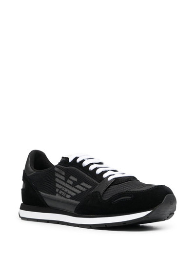 EMPORIO ARMANI logo-printed sneakers outlook