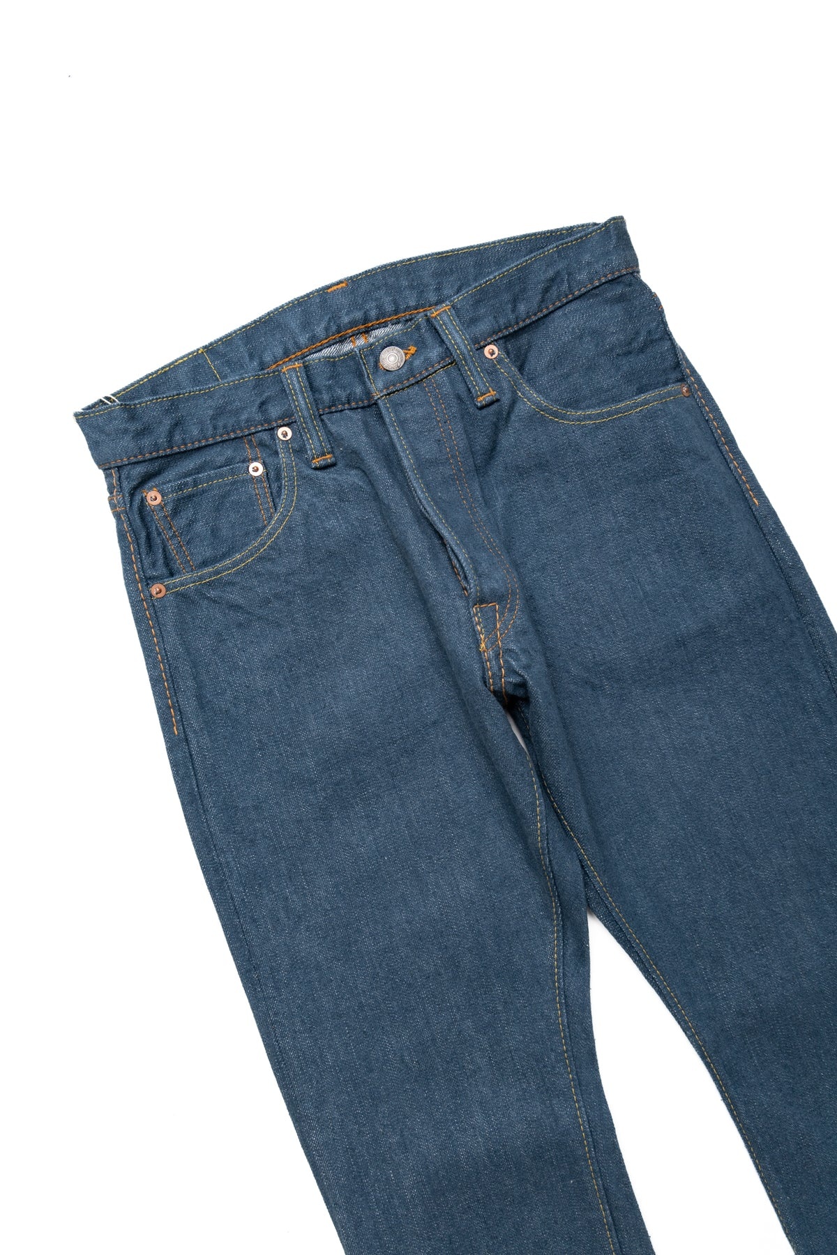SMBL-14oz-019 14oz Smoky Blue Relaxed Tapered - 9