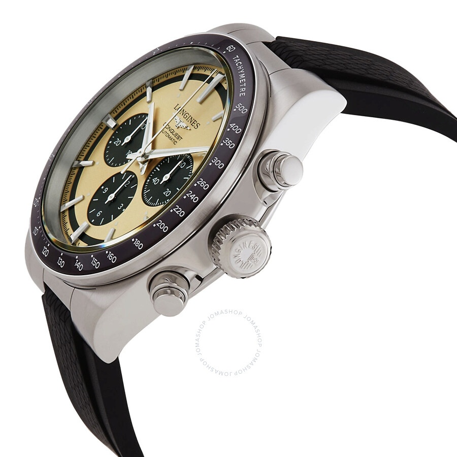 Longines Conquest Chronograph Automatic Bronze Dial Men's Watch L38354329 - 2