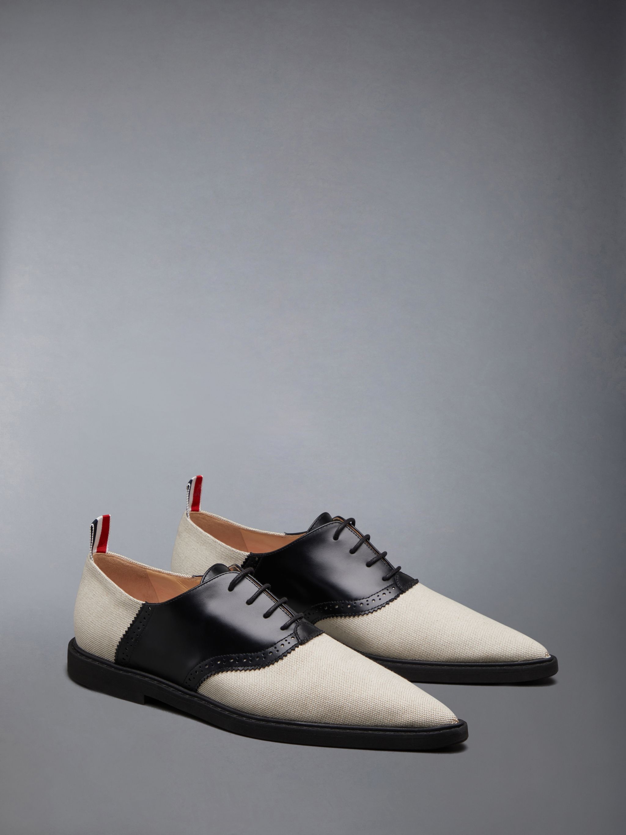 colour-block Oxford shoes - 2
