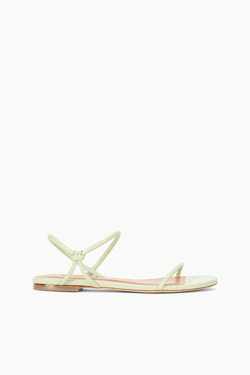 STAUD LAUREL SANDAL PALE JADE 1
