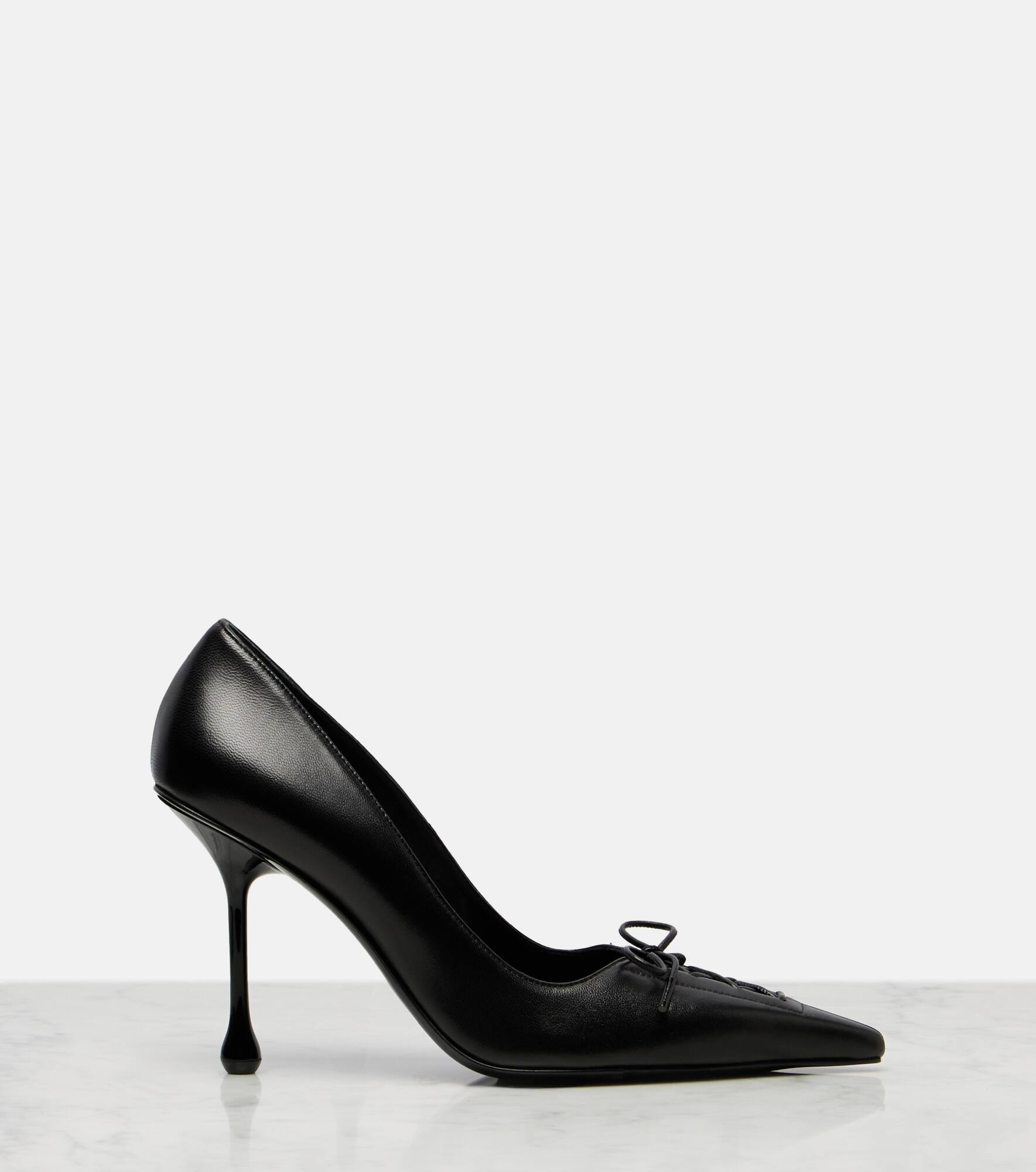 Scarlett 95 leather pumps - 4