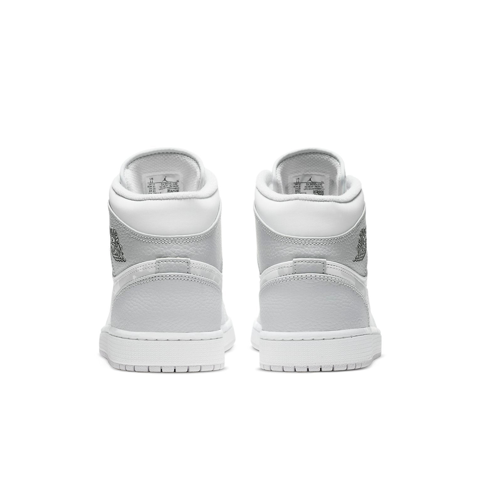 Air Jordan 1 Mid 'Swoosh Logo - Grey Camo' DC9035-100 - 5