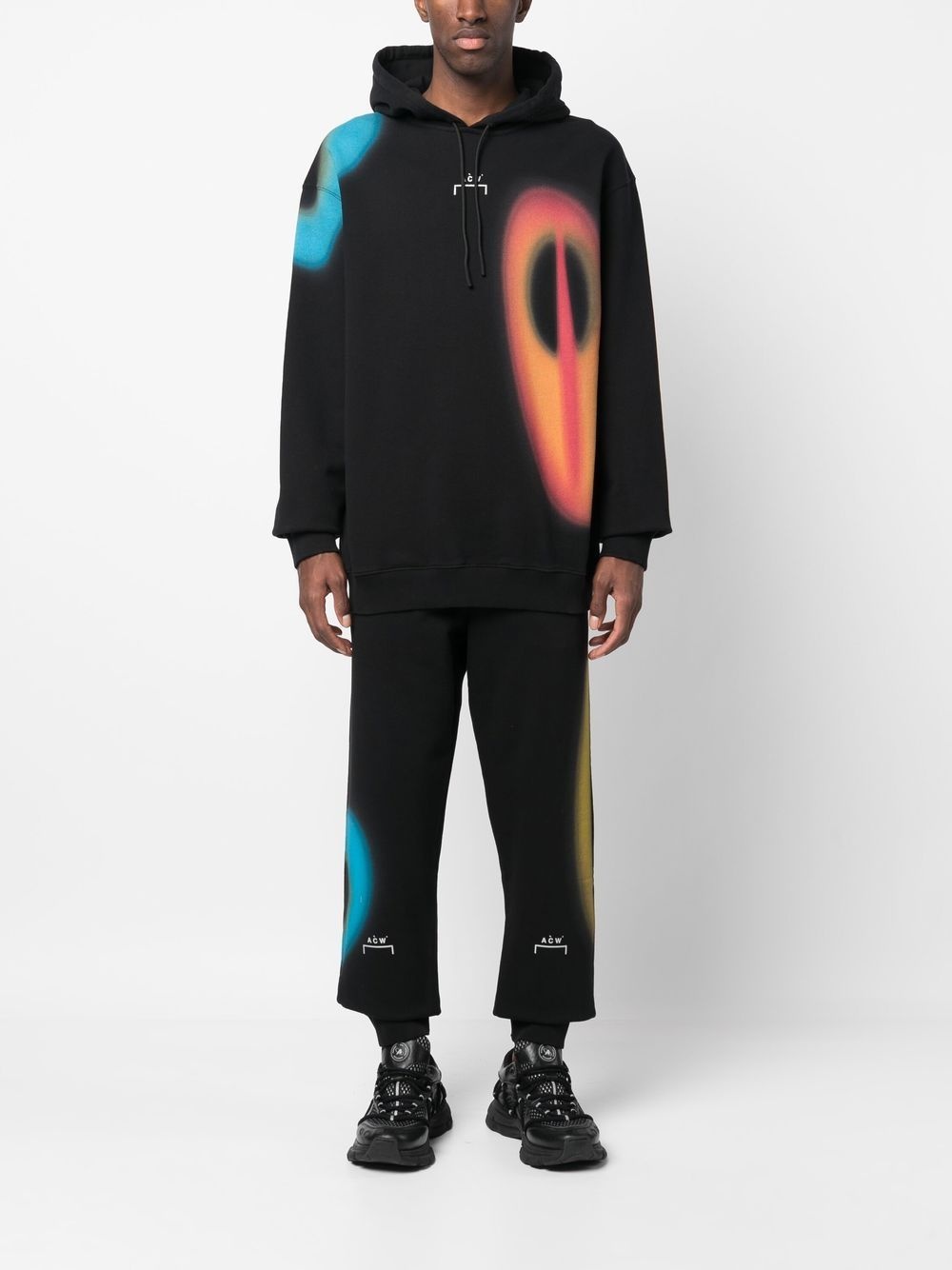 graphic-print track pants - 2