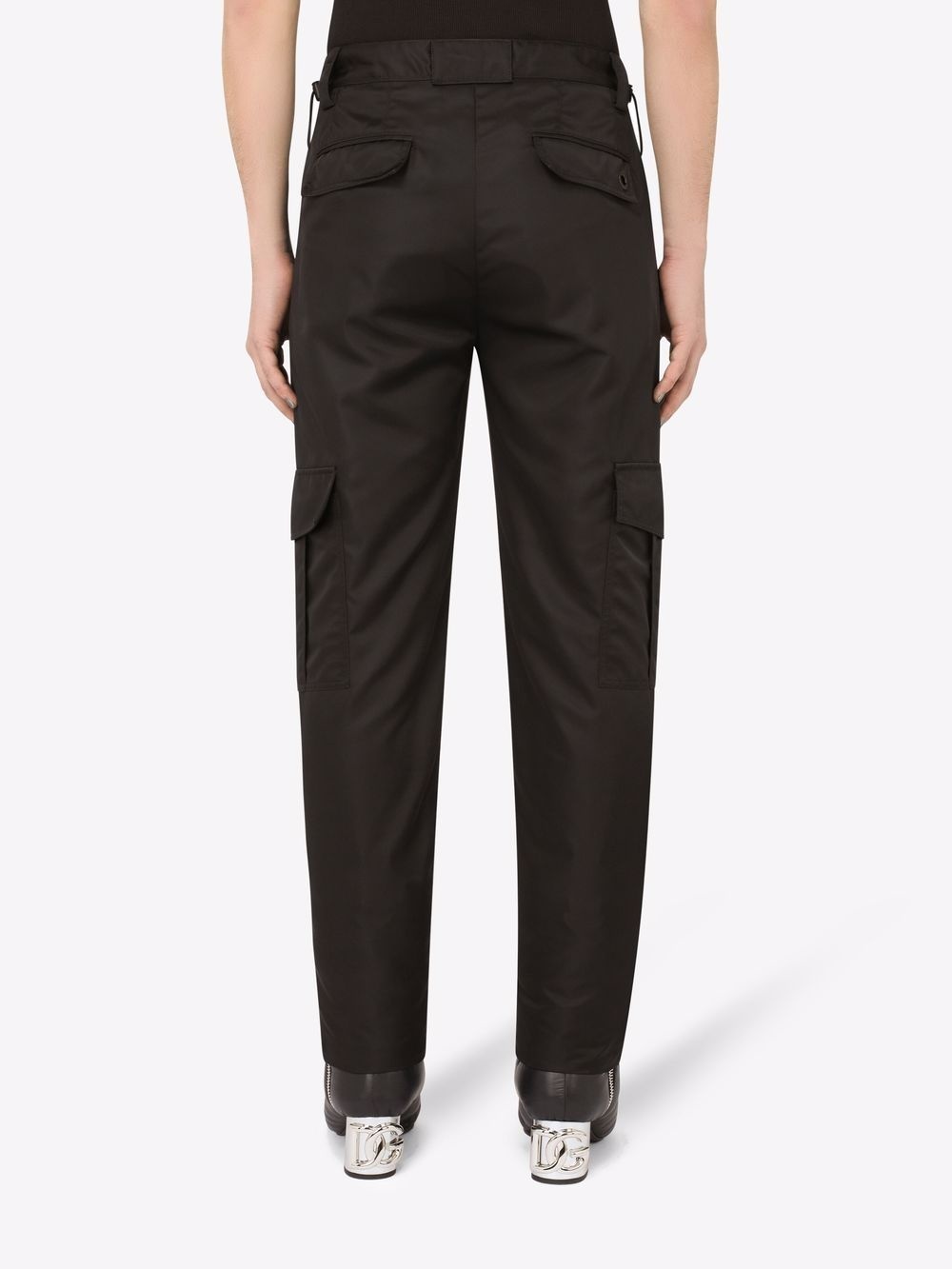 straight leg utility trousers - 4