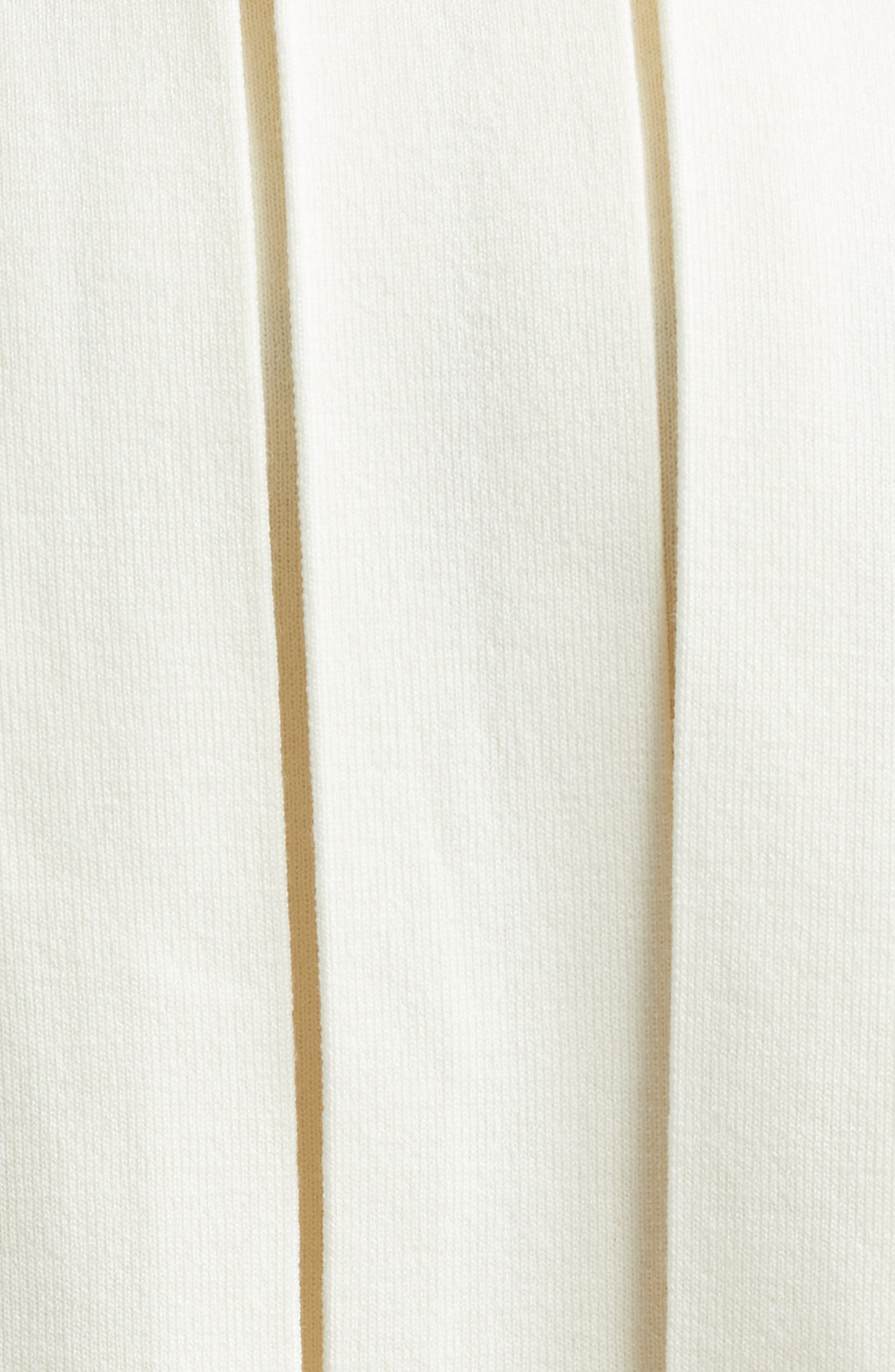 Thom Browne Pleated Wool & Cashmere Knit Miniskirt in White at Nordstrom - 7
