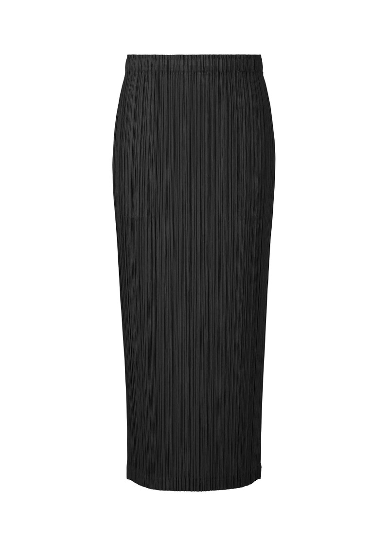 Pleated 미디 스커트 1