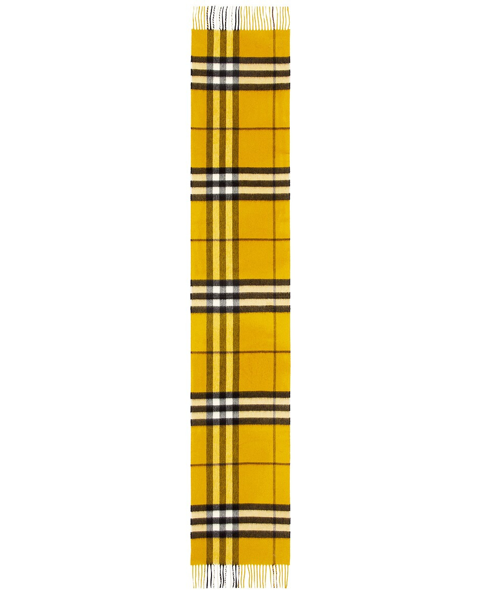 168x30 Giant Check Cashmere Scarf - 2