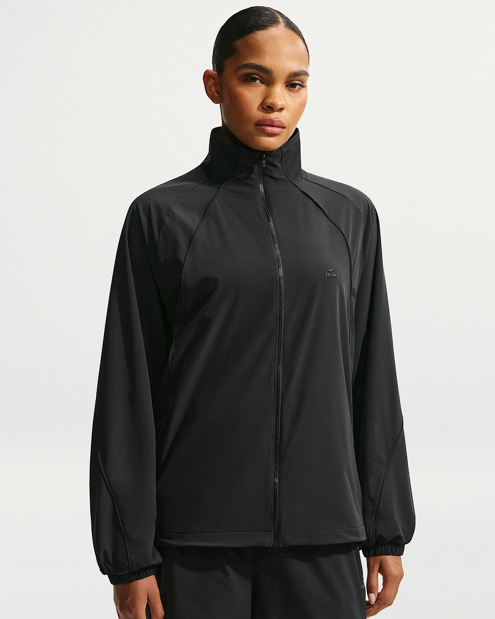 NikeSKIMS Stretch Nylon Women's Oversized Jacket - 1